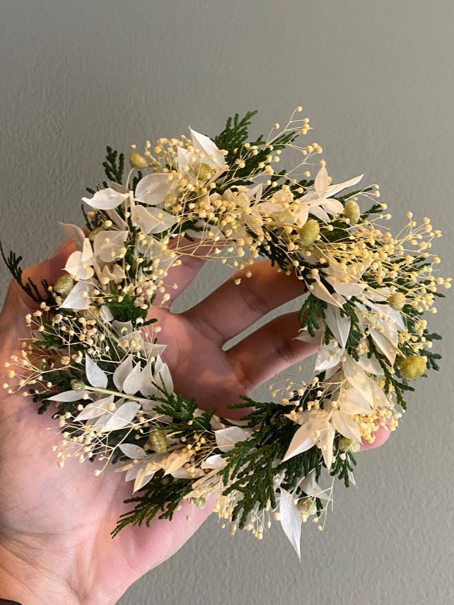 Coronita de Flores Secas - Mini (cripta)