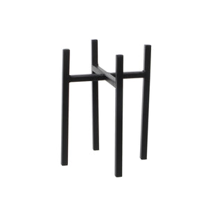 Ascot Plant Stand black - Alto 35 x diámetro 20.5cm.