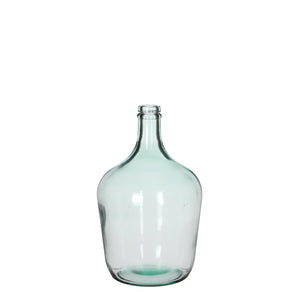 Diego Bottle glass transparent - Alto 30 x Diámetro 18cm.