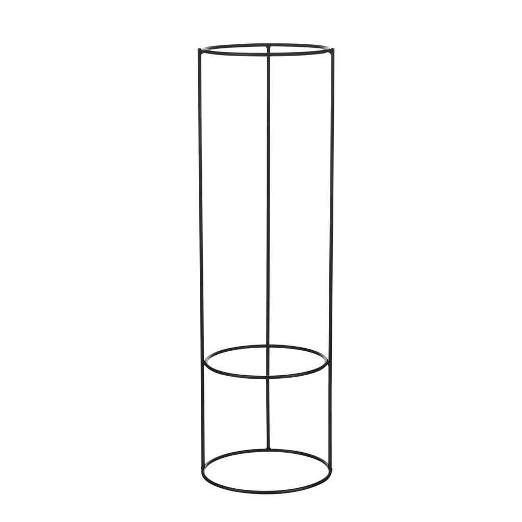 Grazio Plant Stand black - Alto 76 x diámetro 23cm.