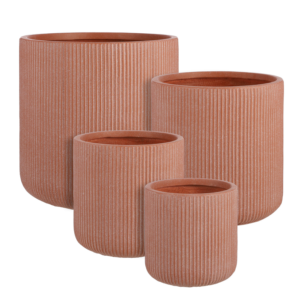 Nuovo Pot round terra - 4 Sizes.