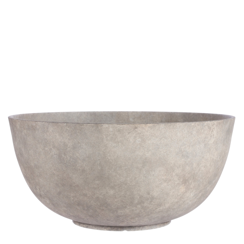 Bravo Bowl round beige - Alto 26 x diámetro 54cm.